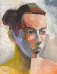 Colorful Abstract Portrait