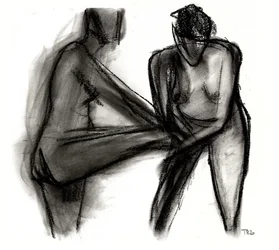 Expressive Nude Figures