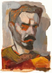 Intense Male Portrait