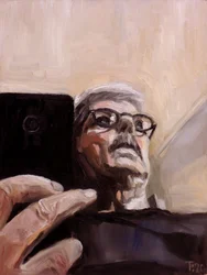 Painted Selfie Portrait
