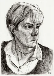 Pensive Woman Sketch