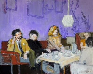 Relaxed Cafe Scene