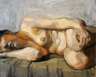 Sensual Reclining Nude