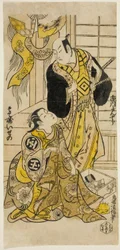 The Actors Ichikawa Danjuro II and Sodesaki Iseno I