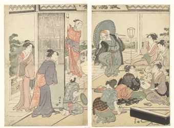Festival at the Komeikan Teahouse