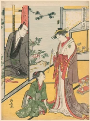Scene at the Daifukuya, from the series 