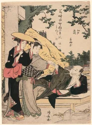 Ushi-no-gozen, from the series Famous Places of Edo