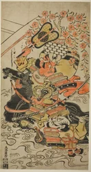A Battle in Mid-Stream