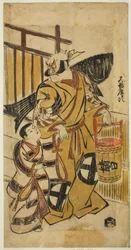The Actor Otani Hiroji I as Asahina Saburo