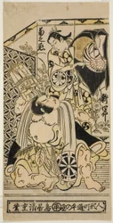 The Actors Anegawa Shinshiro I and Segawa Kikunojo I