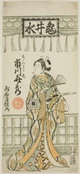 The Actor Ichikawa Benzo I as Shuntokumaru