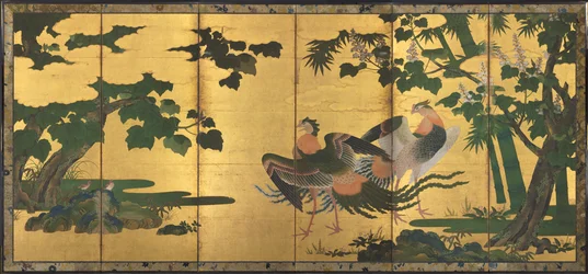 Peafowl and Phoenixes, late 1500s