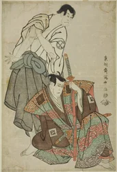 The actors Ichikawa Yaozo III