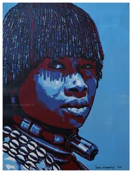 Vibrant African Portrait