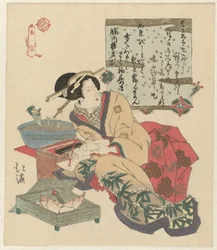 Woman Writing a Letter