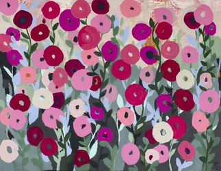 Colorful Garden Blooms