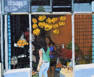 Fruit stall (San José, Costa Rica)
