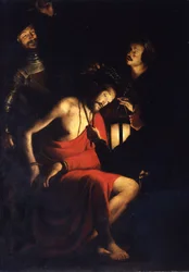 Crowning with Thorns in the Light of a Lantern
