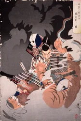 I No Hayata Kills the Nue at the Imperial Palace