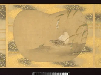Album of Fan-Shaped Paintings of Figures, Birds and Flowers