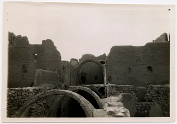 Large Keep (Qasr) of Monastery of St Simeon, Aswan, Egypt
