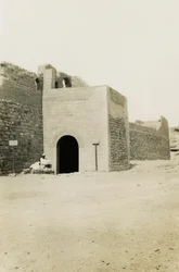 Monastery of St Simeon, View of Gate and Oriental Tower, Aswan, Egypt
