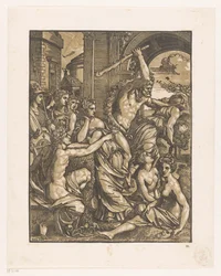 Greed Driven from the Temple of the Muses