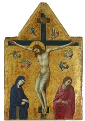 The Crucifixion with the Virgin, St John and Angels