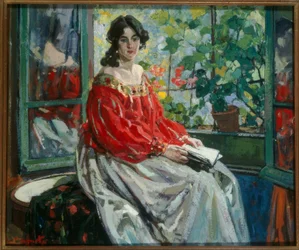 Lady with Book