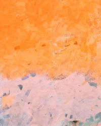 Orange Blush Abstract