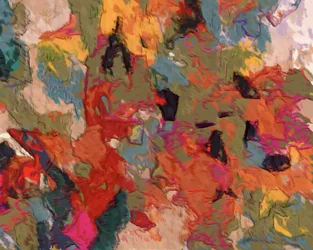 Vibrant Abstract Strokes