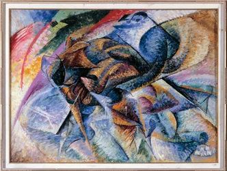Dynamism of a Cyclist
