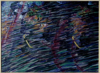 State of Soul: those who leave by Umberto Boccioni (1882-1916), 1911, Milan, Pinacoteca di Brera