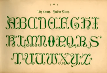 12th Century. Bodleian Library