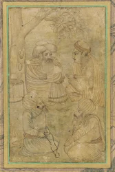 A Hindu and Three Mahometans