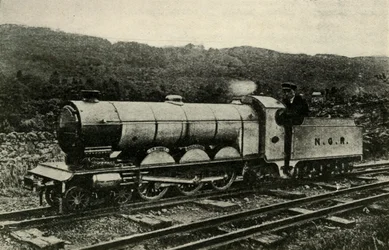 A Locomotive of the Ravenglass and Eskdale Railway