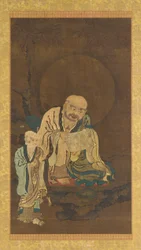 A Luohan and an Attendant