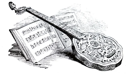 A Tudor Zither and Music Book