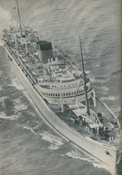 A Twin-Screw Motorship, the Stirling Castle Built by Harland and Wolff