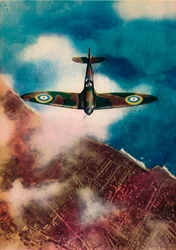 A Vickers Supermarine Spitfire, 1940