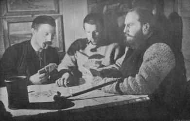 A Whist-Party in the Saloon, 15 February 1895