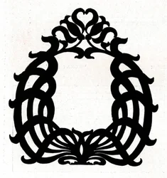 A Design for a Picture Frame Titled Sixpence