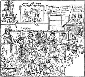 A dinner party