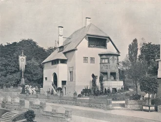 A house designed by Hans Christiansen