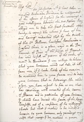 A Letter by Oliver Cromwell to Cardinal Mazarin