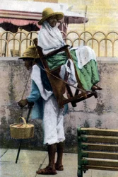 A porter, Mexico, early 20th century