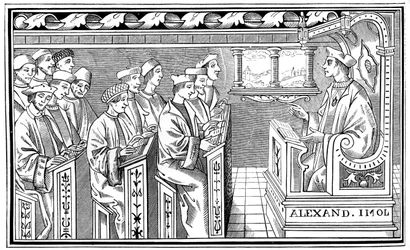 A Schoolhouse, 16th Century