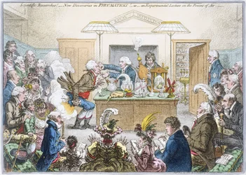 A scientific lecture