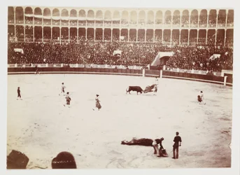 Bullfight in Las Ventas del Espiritu Santo bullring, Madrid, c 1930