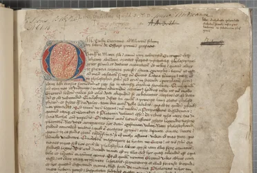 Transcript of the Philosophical Works of Marcus Tullius Cicero, c.1480